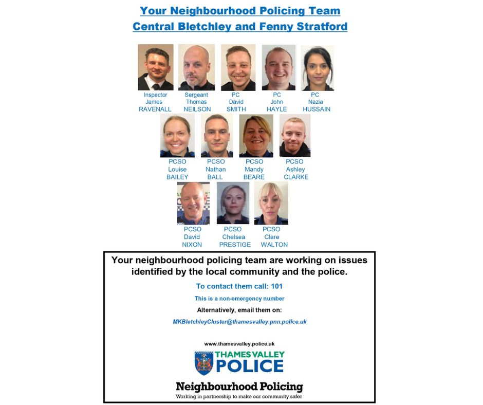 Image of Bletchley Police Team poster