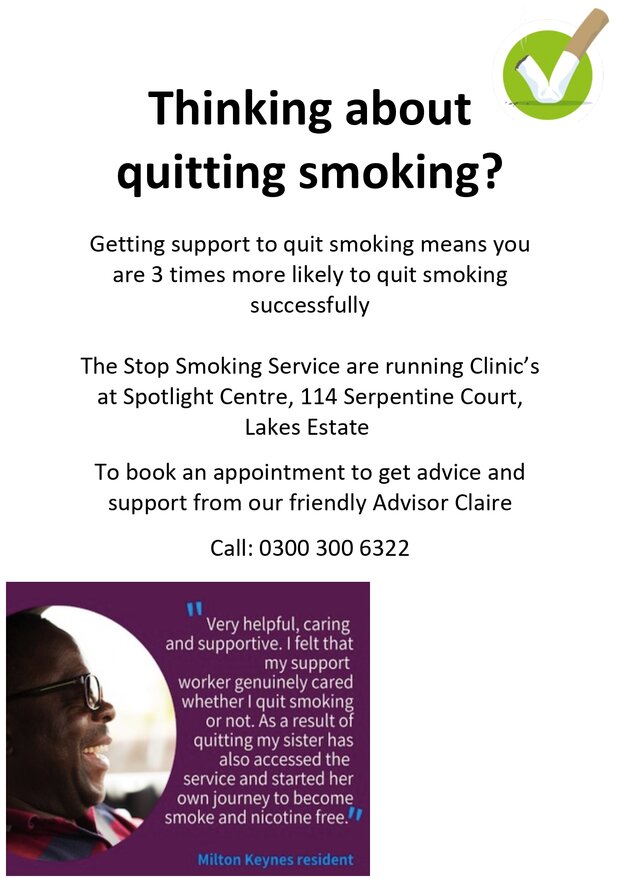 Image of Stop Smoking Service poster