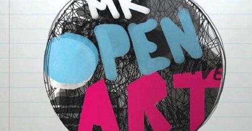Image of MK open art poster