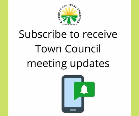 Image to subscribe to Town Council meeting updates