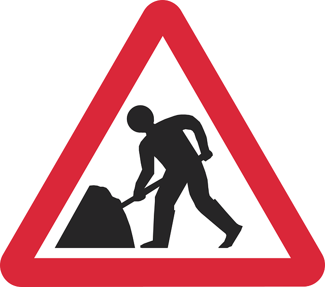 Image of roadworks sign