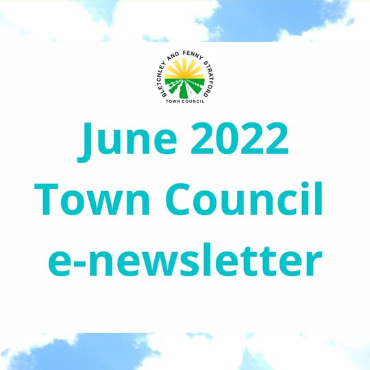 Poster for 2022 June Town Council e-newsletter