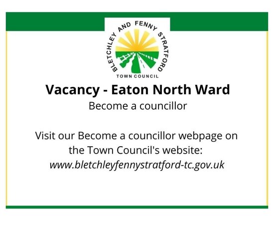 Image of Vacancy poster for Eaton North Ward