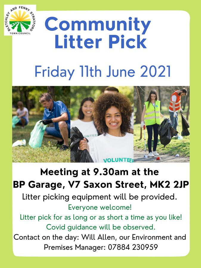 Image of Community Litter pick Friday June 2021