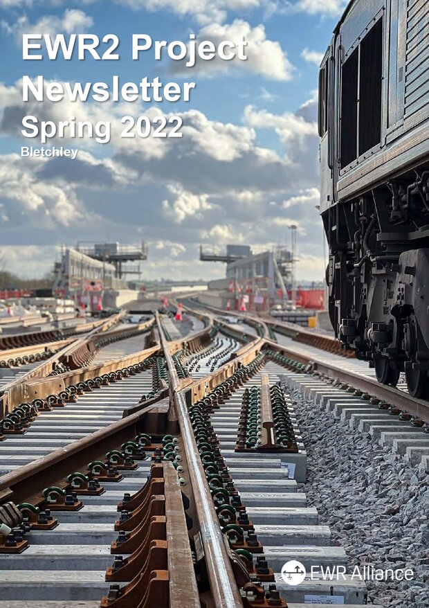 Poster for EWR2 Project Newsletter Spring 2022