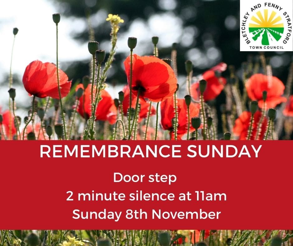 Image of Remembrance Sunday poster 2020