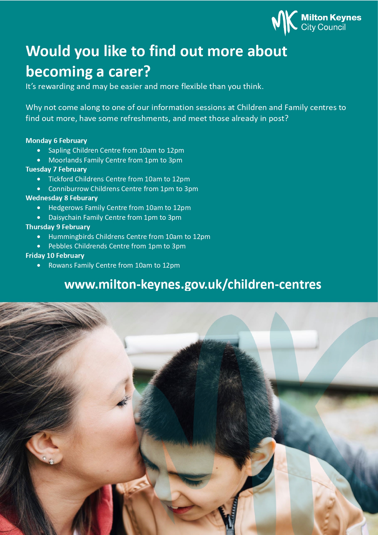 Image of Become a carer poster