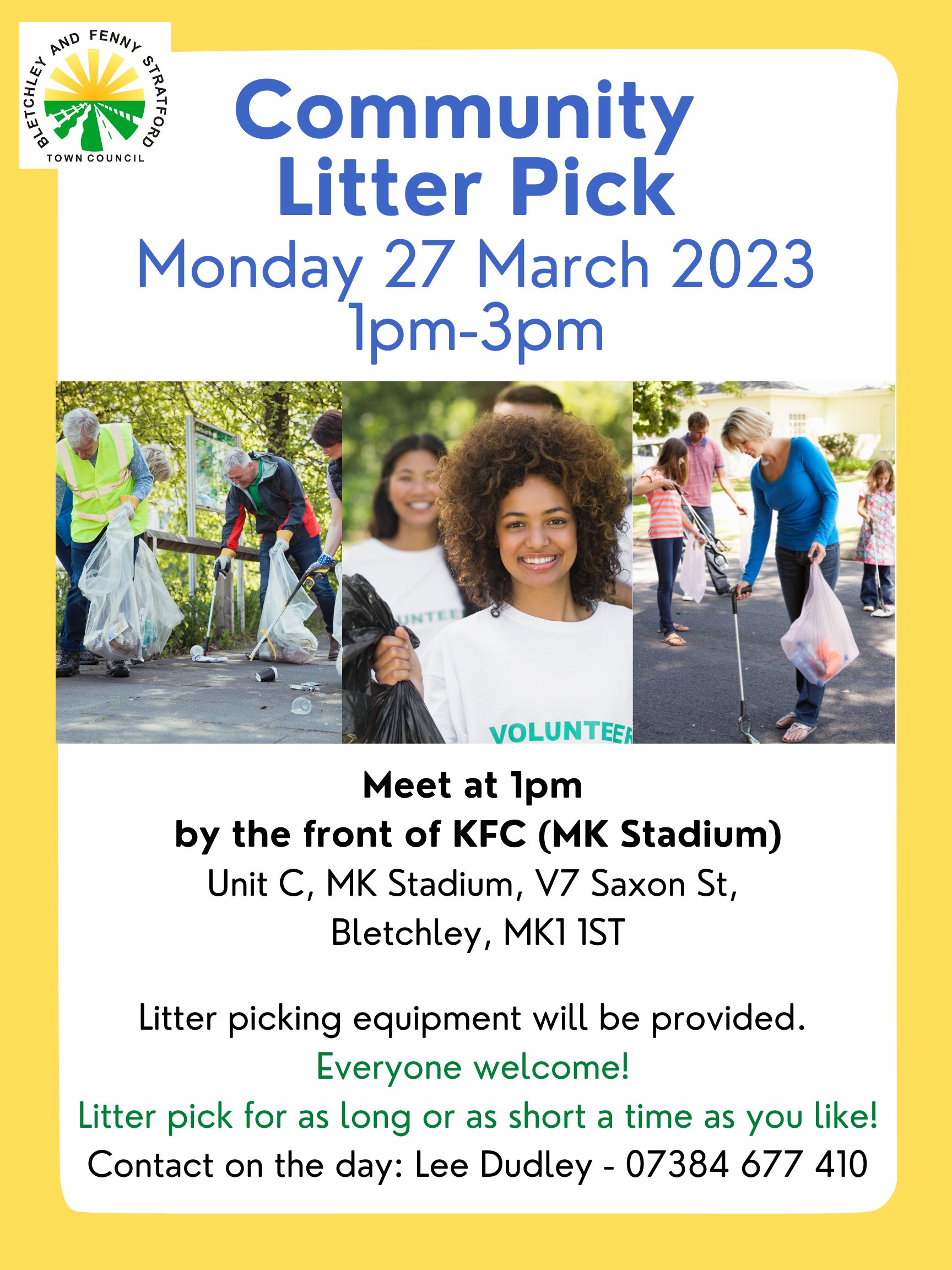 Image of Community Litter Pick poster