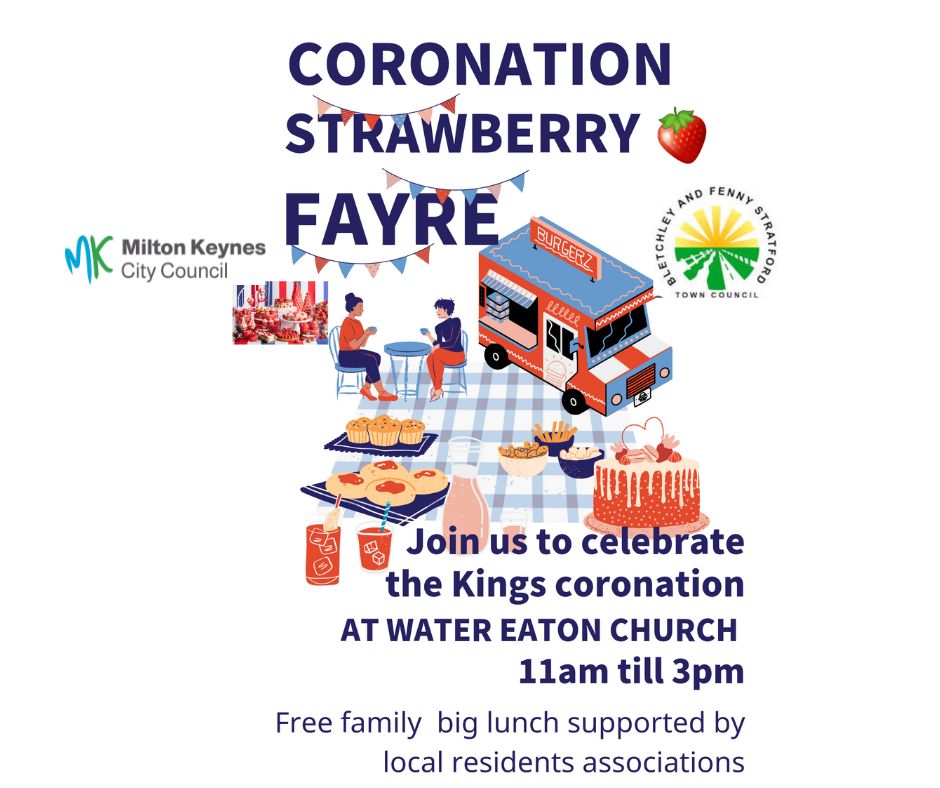 Image of Coronation Strawberry Fayre poster